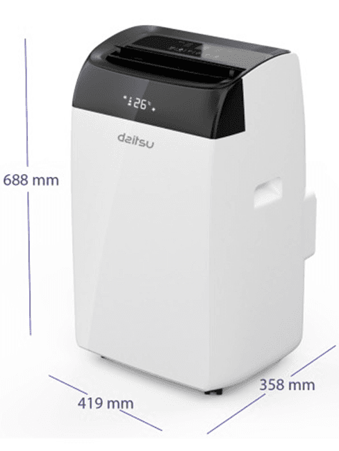 Aire acondicionado portátil Daitsu Alisios Premium APD12FCX Aire acondicionado portátil Daitsu Alisios Premium APD12FCX