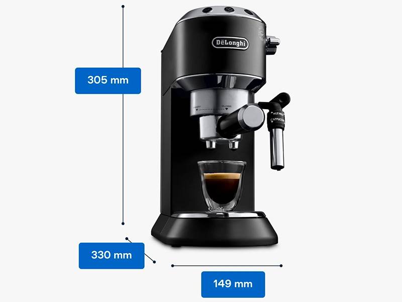 Cafetera De'Longhi Dedica Style - Un sorbo de diseño italiano Cafetera De'Longhi Dedica Style Un sorbo de diseño italiano