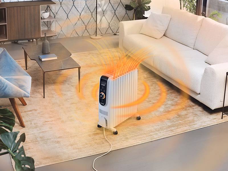 Emisor térmico de aceite De'Longhi Dragon Connect TRD51025WIFI Diseño de alto rendimiento