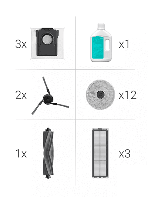 Robot Aspirador Dreame X40 Ultra (Complete)