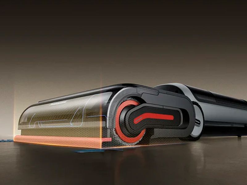 Aspiradora Fregona Dreame Wet&dry H15 Pro Heat Se acabó la suciedad con el brazo robótico GapFree™ AI DescendReach