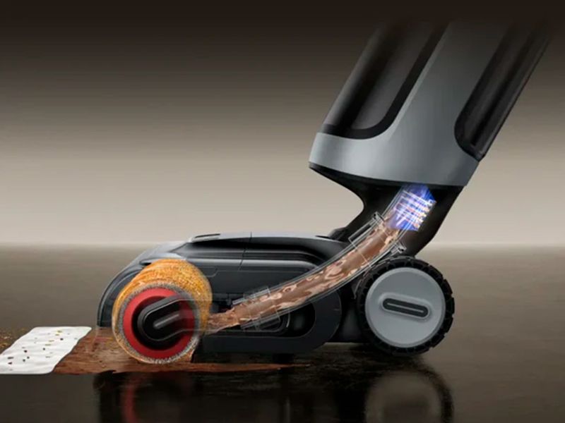 Aspiradora Fregona Dreame Wet&dry H15 Pro Heat - Fácil mantenimiento con lavado intuitivo del cepillo y secado con IA Aspiradora Fregona Dreame Wet&dry H15 Pro Heat Fácil mantenimiento con lavado intuitivo del cepillo y secado con IA