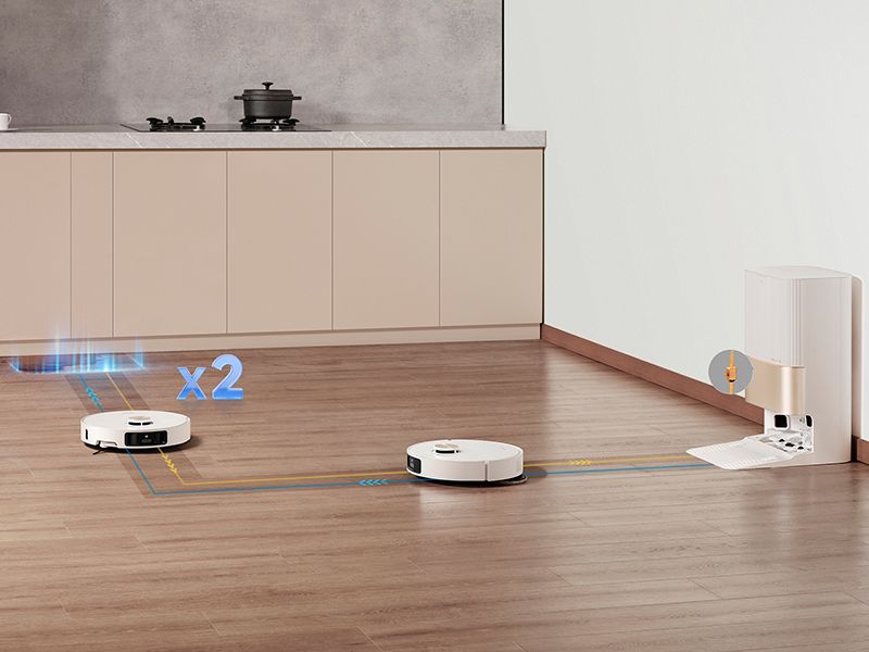 Robot Aspirador Dreame X40 Ultra (Complete) Lavado autónomo. Mantenimiento sin contacto