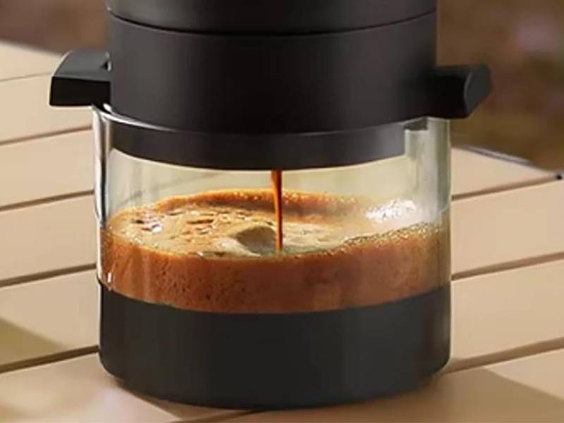 Cafetera expreso eléctrica portátil Dreame Ecceluxe Go Tecnología de doble extracción adaptativa