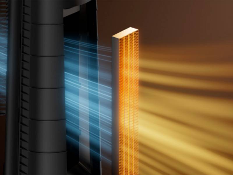 Calefactor humificador Dreame W20 La tecnología PTC + grafeno proporciona más calor por cada vatio