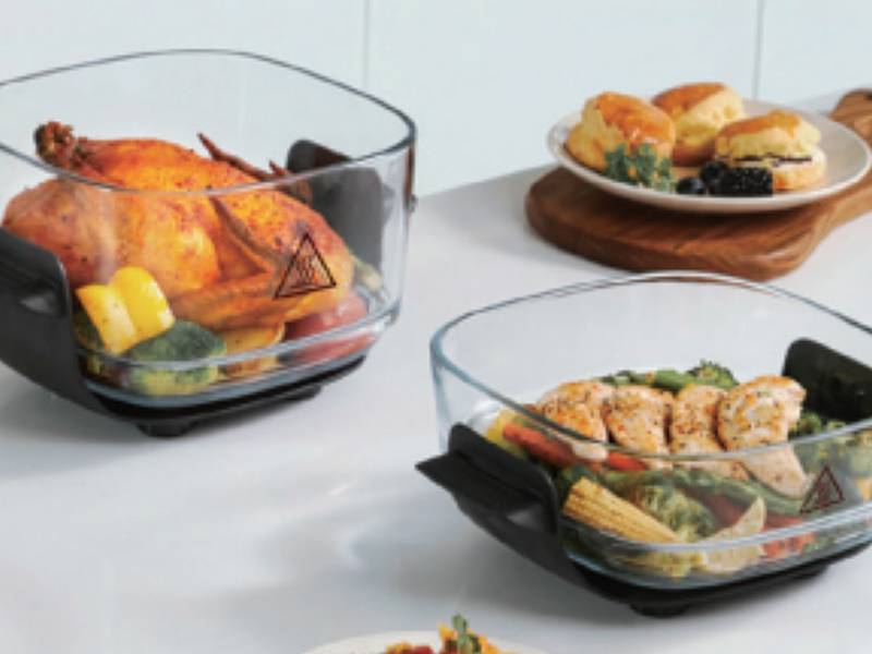 Freidora de aire Dreame Tasti Air Fryer Dos bandejas, dos tamaños, se adapta a todas las comidas