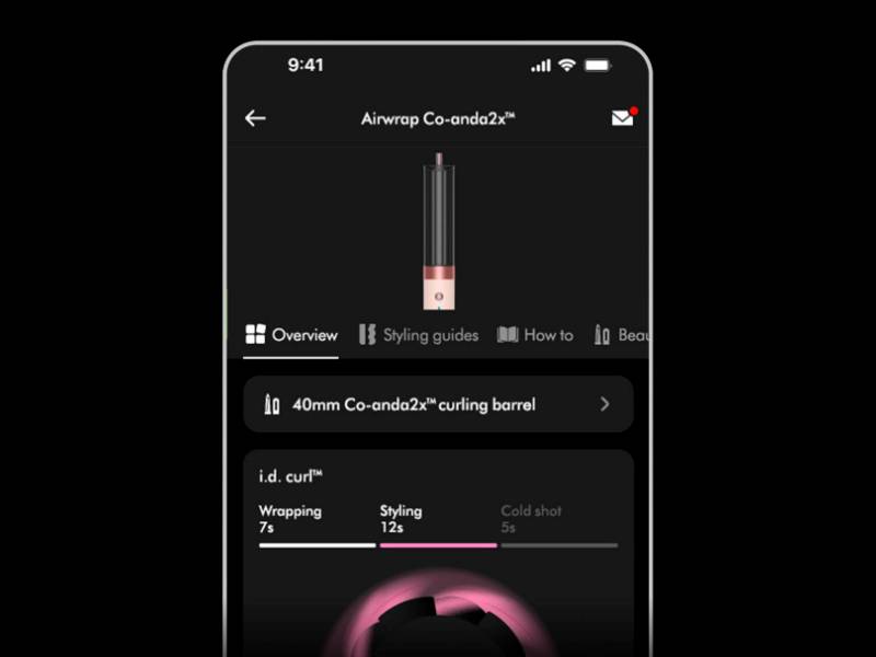Moldeador Dyson Airwrap Co-anda 2x - Tecnología bluetooth Moldeador Dyson Airwrap Co-anda 2x Tecnología bluetooth