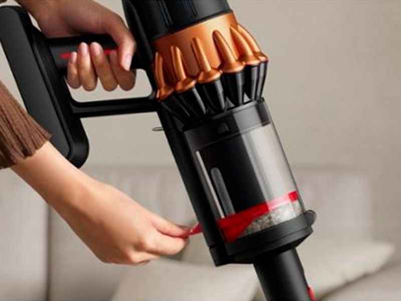 Aspiradora Dyson V16 Piston Animal Mayor capacidad y vaciado más sencillo