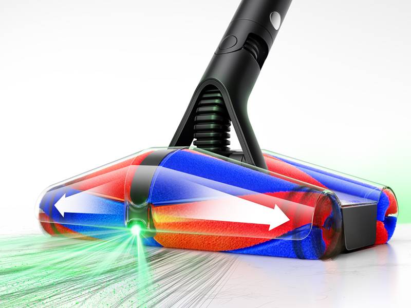 Aspiradora Dyson PencilVac Fluffycones - Primer cabezal Fluffycones con cepillos cónicos Aspiradora Dyson PencilVac Fluffycones Primer cabezal Fluffycones con cepillos cónicos