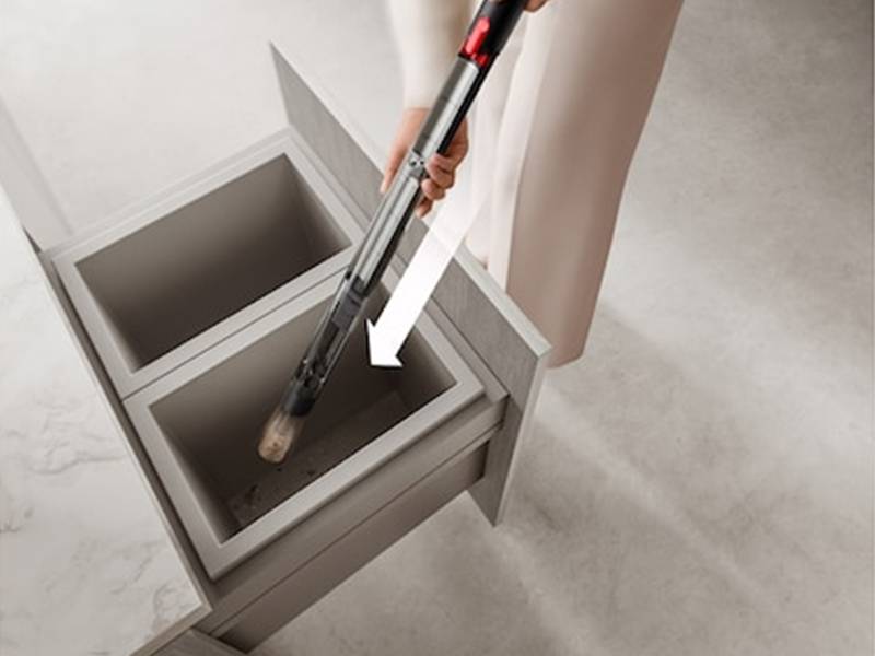 Aspiradora Dyson PencilVac Fluffycones - Vaciado higiénico tipo jeringa Aspiradora Dyson PencilVac Fluffycones Vaciado higiénico tipo jeringa