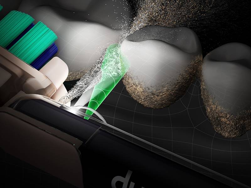 Cepillo de dientes eléctrico Dyson CameraJet - Gap Optical Targeting Cepillo de dientes eléctrico Dyson CameraJet Gap Optical Targeting