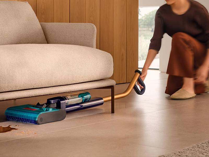 Fregona eléctrica Dyson Clean+Wash Hygiene - Ligero y fácil de manejar para una limpieza óptima Fregona eléctrica Dyson Clean+Wash Hygiene Ligero y fácil de manejar para una limpieza óptima