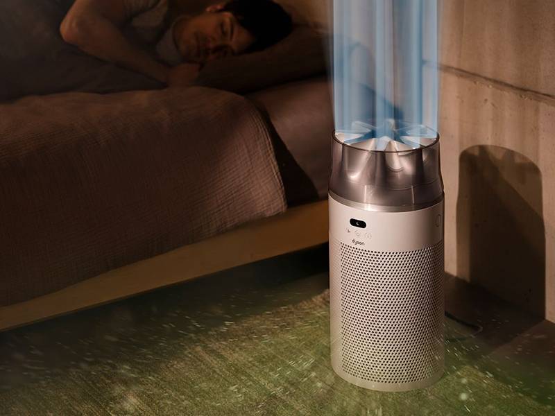 Purificador compacto Dyson HushJet™ HJ10 Potente y silencioso