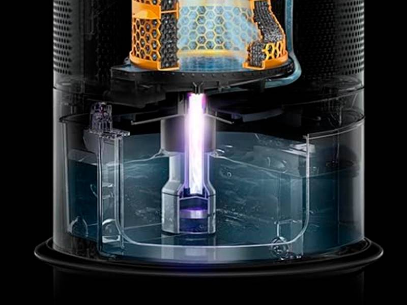 Purificador Humidificador Dyson Purifier Humidity+Cool PH2 De-NOx Tecnología Ultraviolet Cleanse