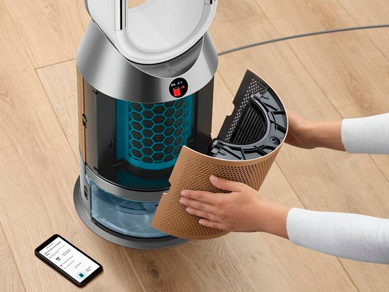Purificador Humidificador Dyson Purifier Humidity+Cool PH2 De-NOx - Filtro HEPA y filtro de carbono activado Purificador Humidificador Dyson Purifier Humidity+Cool PH2 De-NOx Filtro HEPA y filtro de carbono activado
