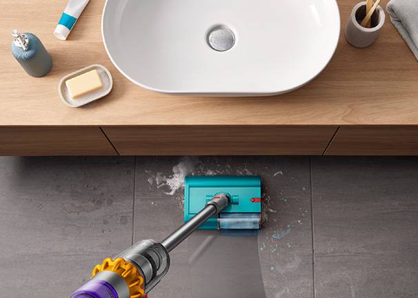 Aspiradora fregona Dyson V15s Detect Submarine Prueba de una limpieza profunda