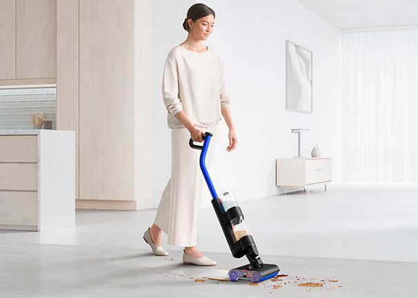 Fregona eléctrica Dyson WashG1 290 m2 de agua limpia