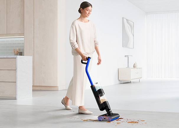 Fregona eléctrica Dyson WashG1 290 m2 de agua limpia