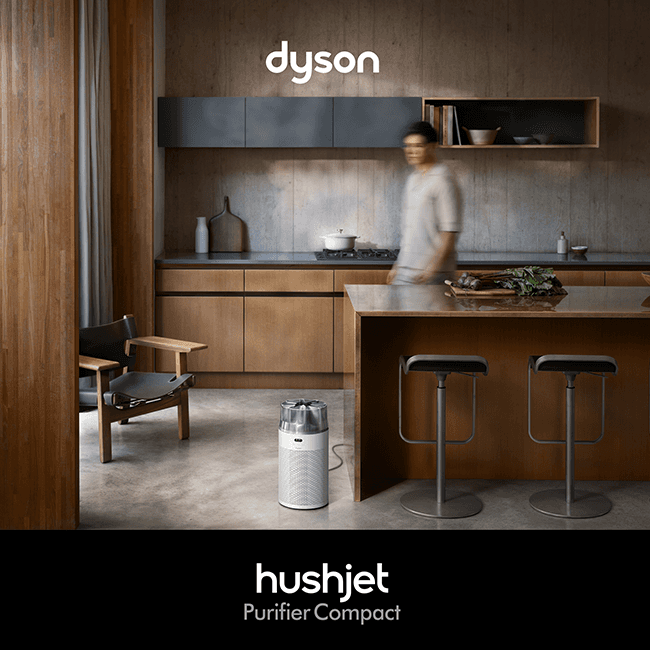 Purificador compacto Dyson HushJet™ HJ10