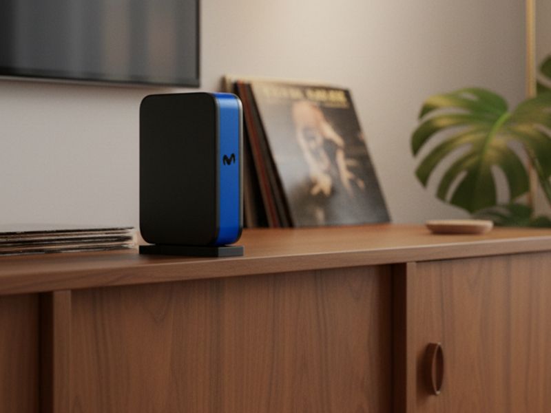 Router Movistar WiFi 7 Poderoso por dentro. Tranquilidad que se siente por fuera