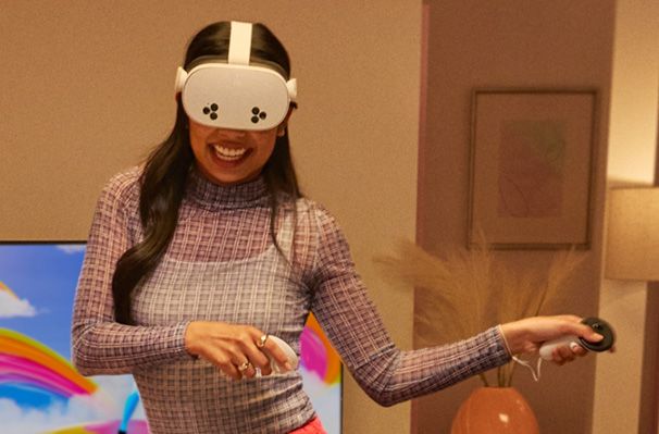 Explora nuevas dimensiones con las gafas de realidad virtual Meta Quest diseñadas para realidad virtual en el metaverso