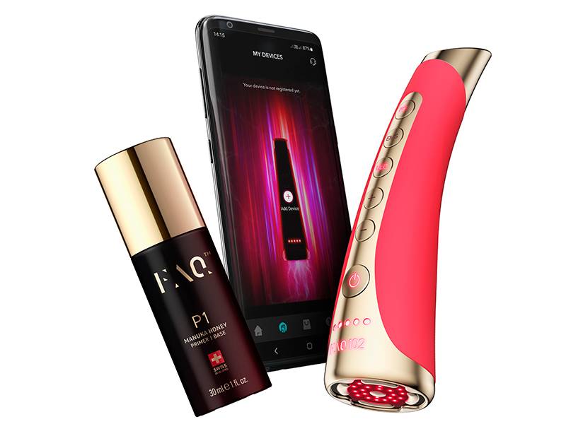 Dispositivo de cuidado facial Foreo FAQ 102 - Sincronización con la App FAQ™ Dispositivo de cuidado facial Foreo FAQ 102 Sincronización con la App FAQ™