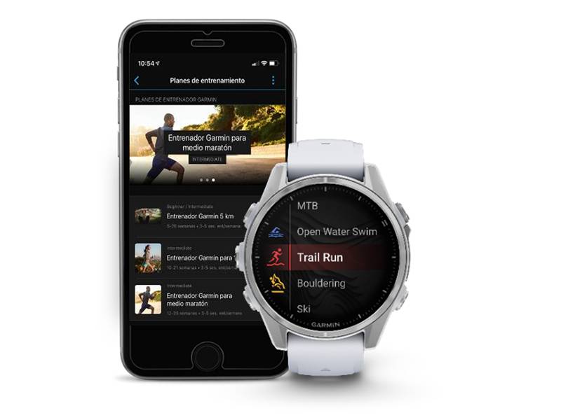 Garmin Watch Fénix 8 (43 mm) - Running Dynamics Y PacePro Garmin Watch Fénix 8 (43 mm) Running Dynamics Y PacePro