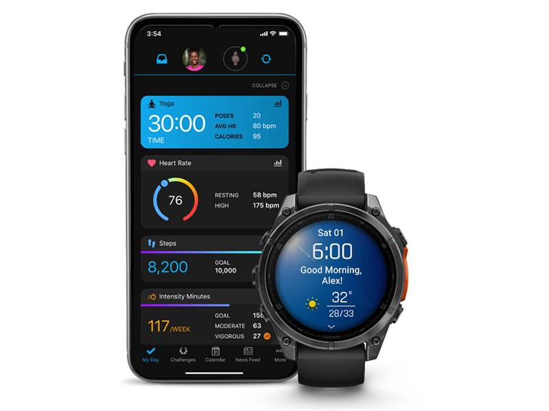 Garmin Watch Fénix 8 (47 mm) - Salud 24/7 Garmin Watch Fénix 8 (47 mm) Salud 24/7