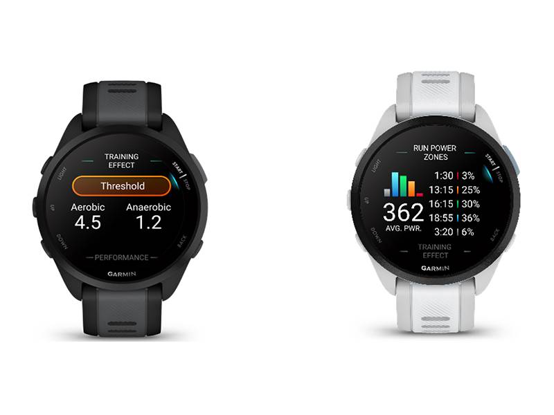 Garmin Watch Forerunner 165 (43 mm) - Métricas de carrera Garmin Watch Forerunner 165 (43 mm) Métricas de carrera