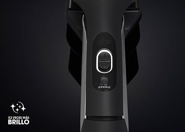 Plancha de pelo ghd Duet Style Modo Shine Shot™ para pulir en cabello seco