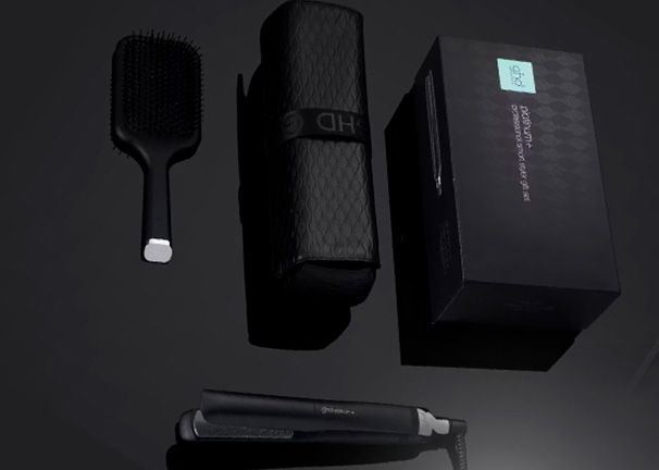 Set de regalo ghd Platinum+ Iced Luxe Resultados de salón en una sola pasada