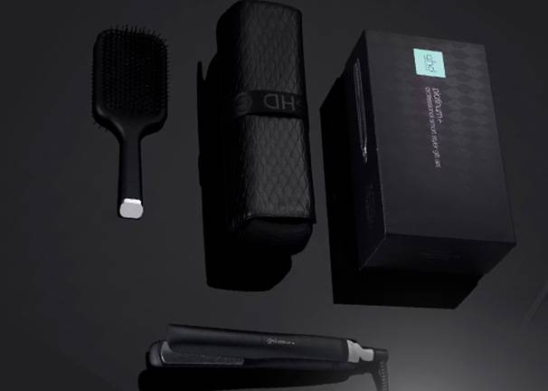 Set de regalo ghd Platinum+ Iced Luxe Resultados de salón en una sola pasada