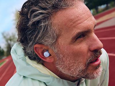 Auriculares inalámbricos Google Pixel Buds 2a - Gíralos para un ajuste seguro Auriculares inalámbricos Google Pixel Buds 2a Gíralos para un ajuste seguro