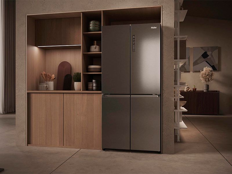 Frigorífico americano Haier HCR3818DNMM - Motor Inverter de larga duración Frigorífico americano Haier HCR3818DNMM Motor Inverter de larga duración