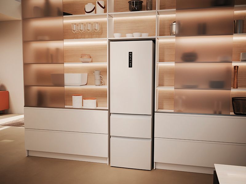 Frigorífico Haier HTW5618DNPW Motor Inverter de larga duración