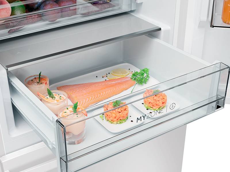 Frigorífico Haier HTW5618DNPW - Conservación precisa con tecnología My Zone Pro Frigorífico Haier HTW5618DNPW Conservación precisa con tecnología My Zone Pro