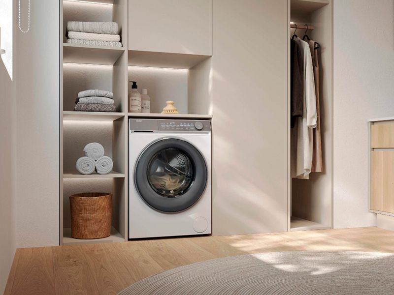 Lavadora Haier HW100B14367UIB Eficiencia energética clase A-30%