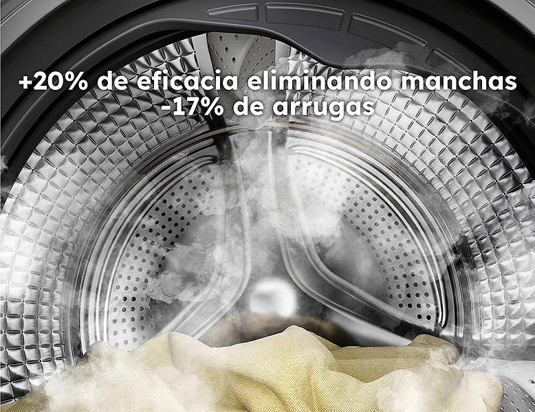 Lavadora secadora Haier HWD100-B14367U-S Tambor XL de 525 mm de diámetro