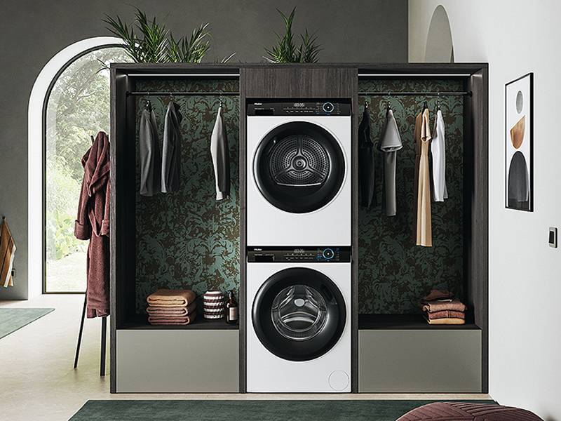 Secadora Haier HD90-A2939-IB - Secado eficiente y delicado Secadora Haier HD90-A2939-IB Secado eficiente y delicado