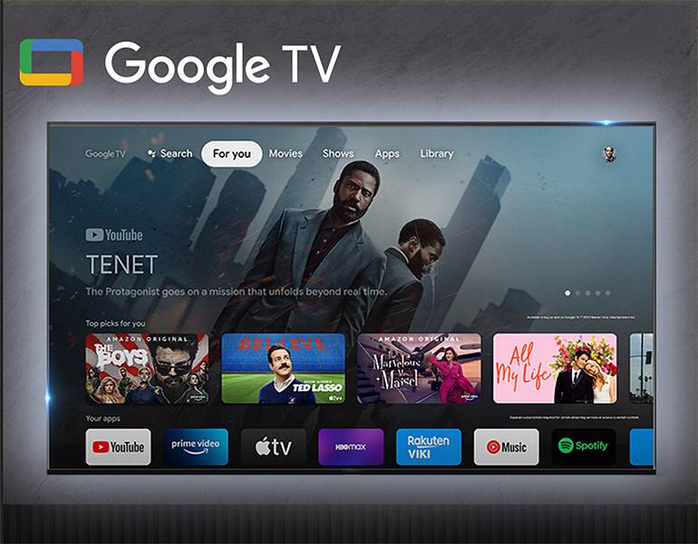 Smart TV Haier H65M90EUX 65'' - Un mundo de entretenimiento con Google TV Smart TV Haier H65M90EUX 65'' Un mundo de entretenimiento con Google TV