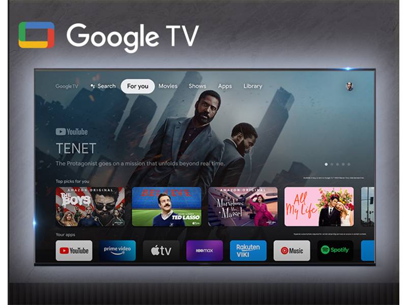Smart TV Haier H65M92FUX 65'' - Un mundo de entretenimiento con Google TV Smart TV Haier H65M92FUX 65'' Un mundo de entretenimiento con Google TV