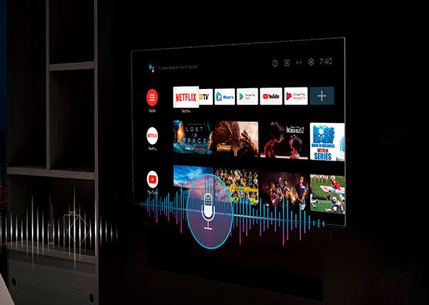 Haier H50K705UG precio. Control por voz y Google Assistant integrado