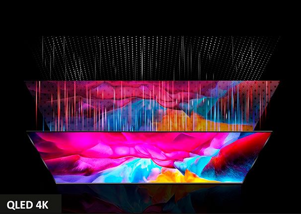 Haier H50S80FUX Imágenes más realistas con QLED 4K UHD y HDR10