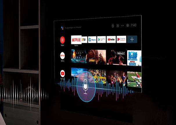 Haier H65K705UG Control por voz y Google Assistant integrado