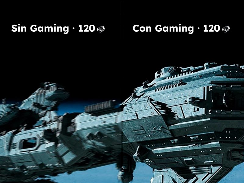 Haier H65S80FUX Tecnología Gaming 120 Hz