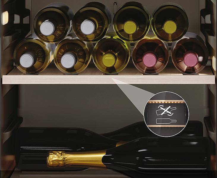 Vinoteca Haier 77 botellas HWS77GDAU1 Menos vibraciones, mejor cuidado