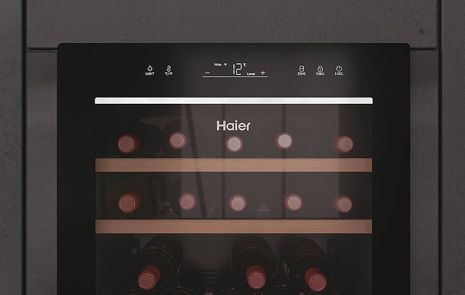 Vinoteca Haier 77 botellas HWS77GDAU1 Control cómodo y preciso