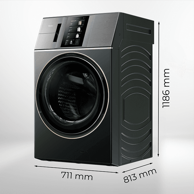 Lavadora secadora Haier HWD180BD12LGNU-S