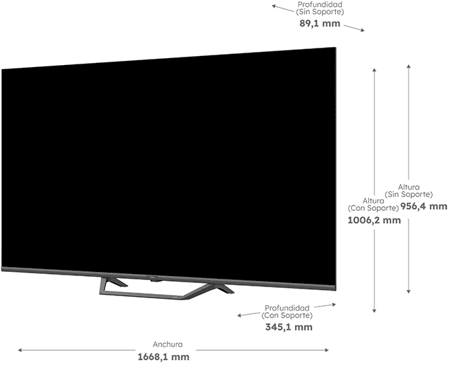 Smart TV Haier H75S80FUX 75''