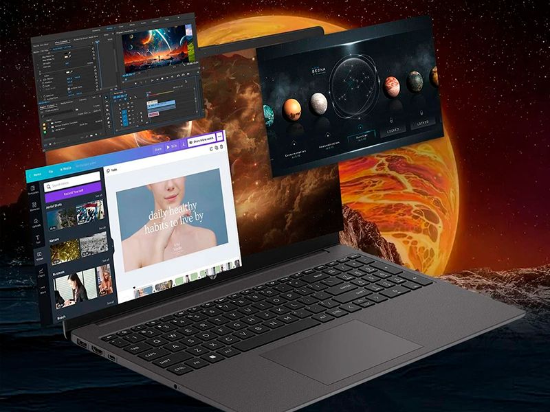 HP 255R G10 Ryzen3 256 GB La potencia del procesador AMD y la eficiencia de la memoria DDR5